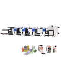 RTIN-1000 4 color  wide roll thermal paper roll flexo printing machine with auto register